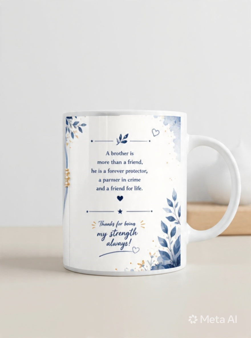 Best Bhai Coffee Mug – 11 oz Ceramic Gift Mug