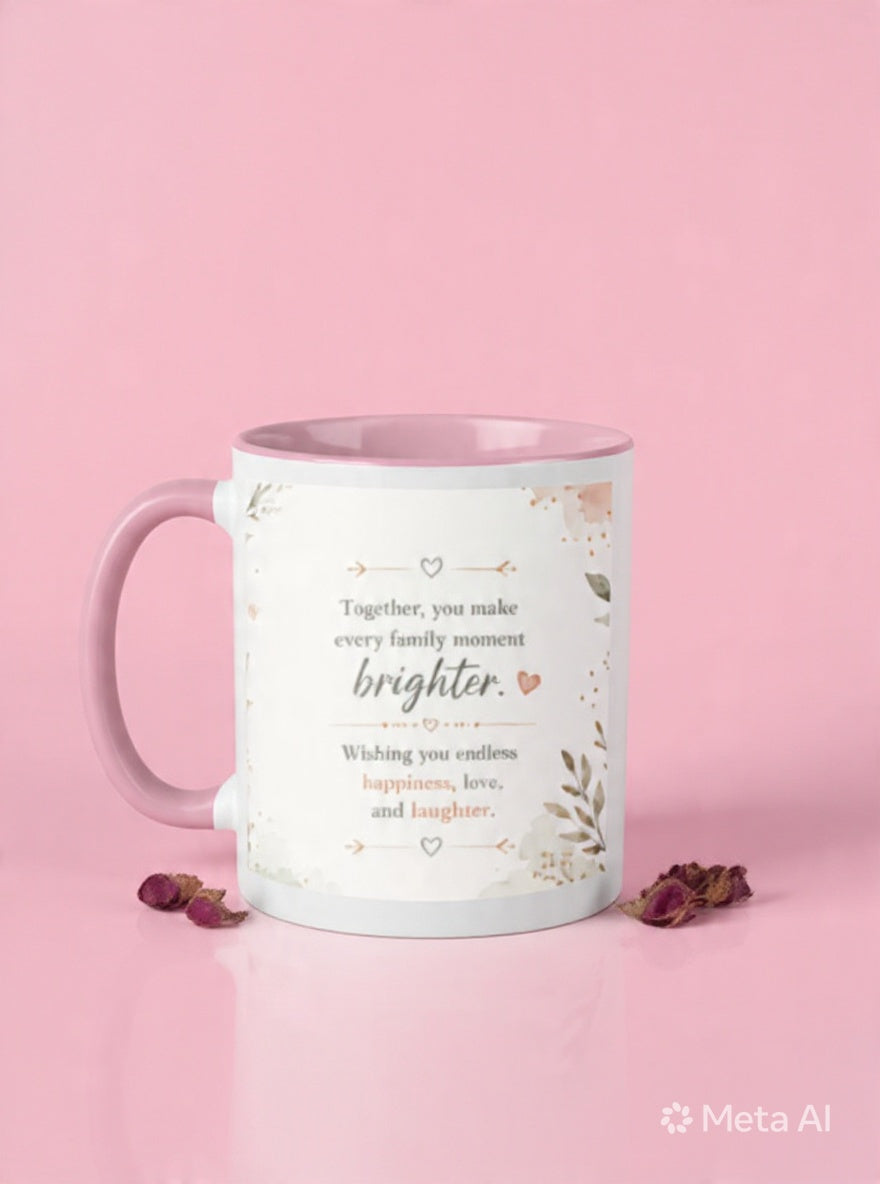 Best Bhai & Bhabhi Color Coffee Mug