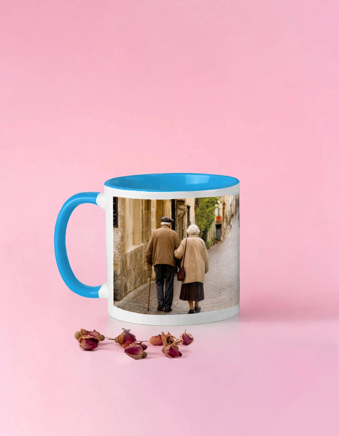 Couple Ceramic Coffee Mug – Every Sip Feels Better With You | 11oz Romantic Gift