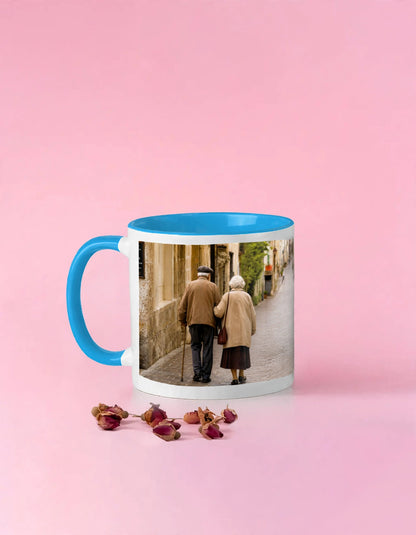 Couple Ceramic Coffee Mug – Every Sip Feels Better With You | 11oz Romantic Gift